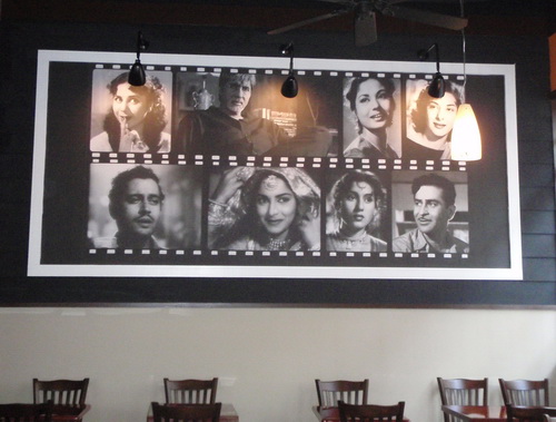 The 13 x 5 ft. photo mural that Somers Custom Framing printed on Photo Tex PSA fabric from LexJet helped restaurant consultant Bonnie Saran set the design stage for the Bollywood Bistro in Fairfax, VA.  