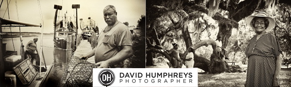 Humphreys uses different signature photos in his e-mails, depending on whether he is corresponding with clients for his editorial, fine-art, or decor photography.