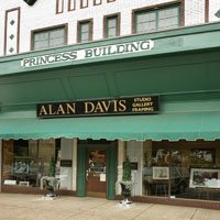  Classes are held on the second floor of the historic building that houses the Alan Davis Photography studio.