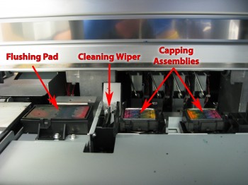 Printer Capper Wiper Maintenance