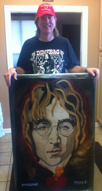 Rock n' roll art John Lennon