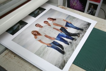 Mounting inkjet prints on art boards