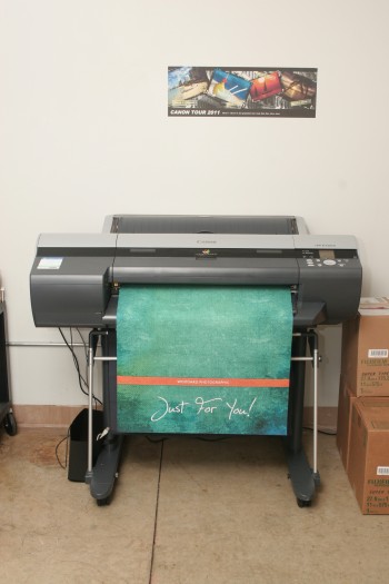 Printing photo products with a Canon printer