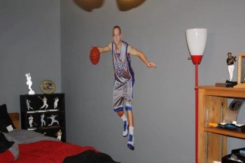 Printing wall murals for bedrooms