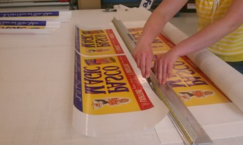 Printing signs that look like they're antique