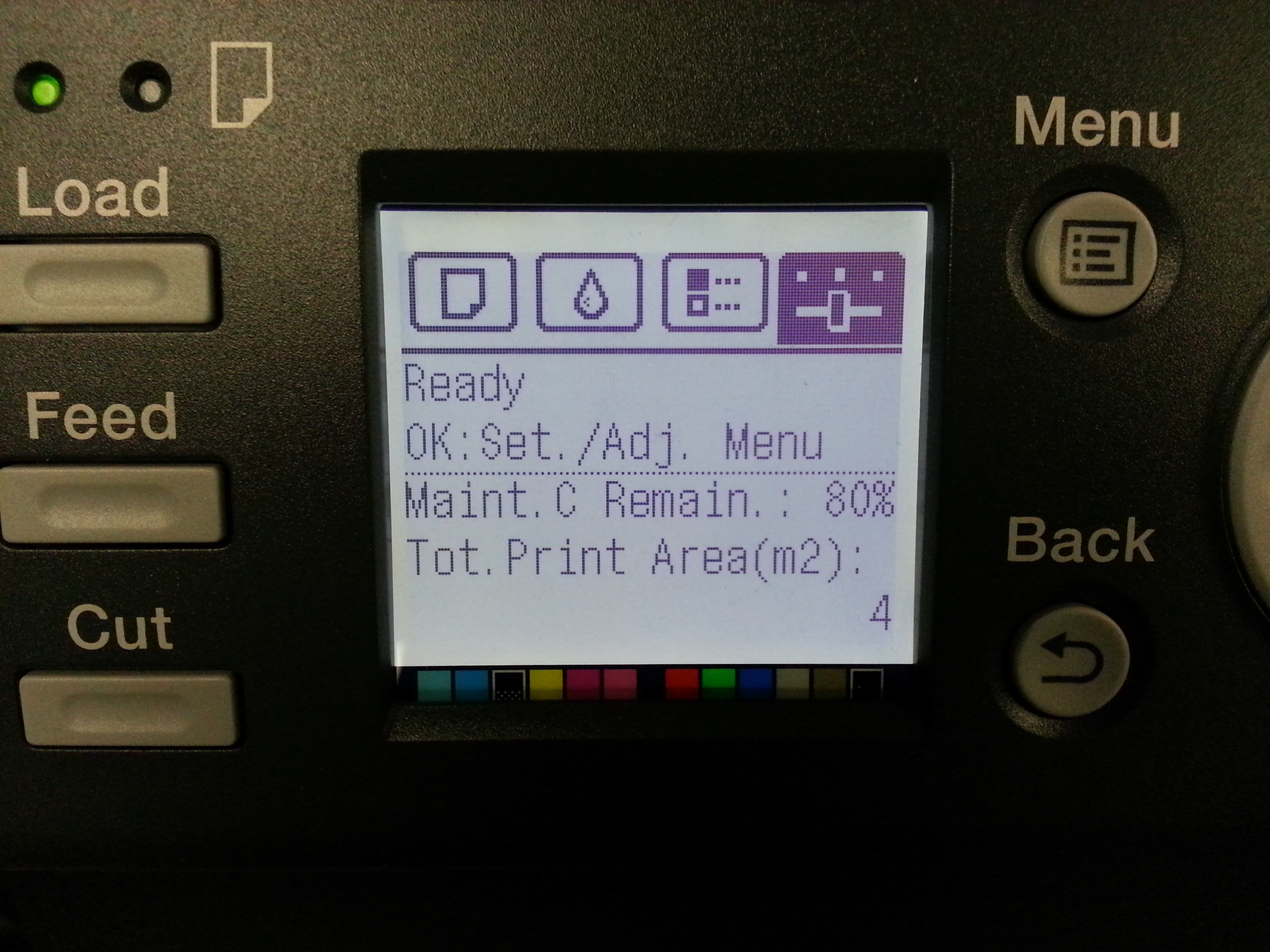 Where can i find the serial number on my canon printer