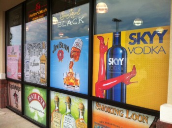Branding and advertising with window graphics