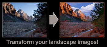 Landscape photography editing with Photoshop