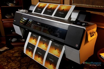 Printing a coffee table book