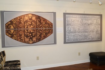 Inkjet printed art tapestries