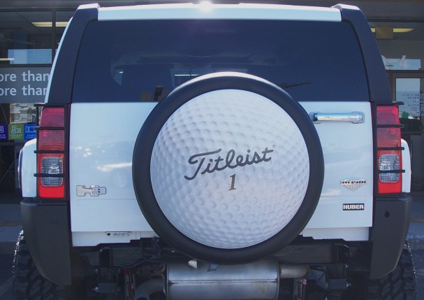 Tire cover graphics