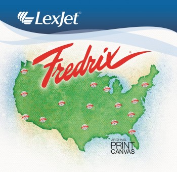 LexJet Exclusive Distributor of Fredrix Print Canvas