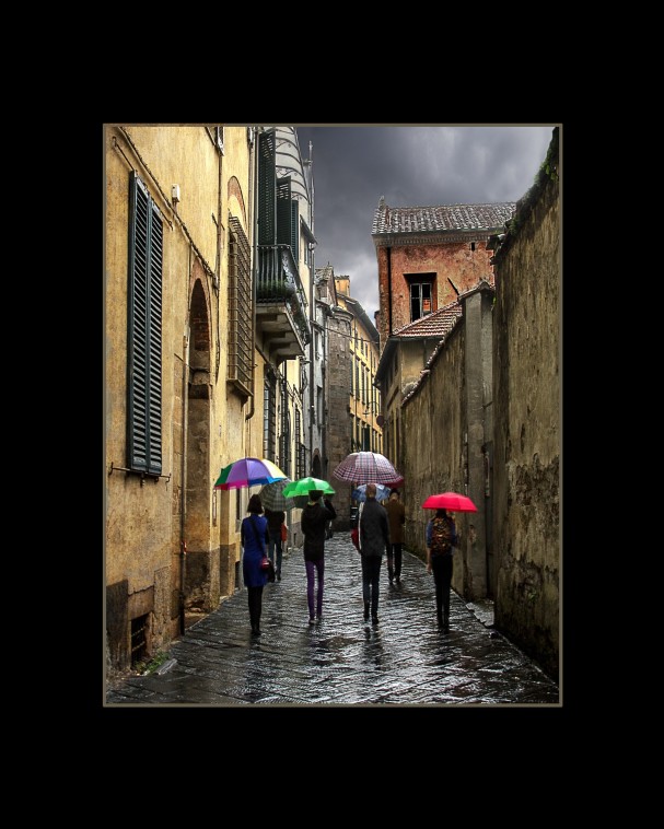 Rainy Day in Tuscany by Christine Cook