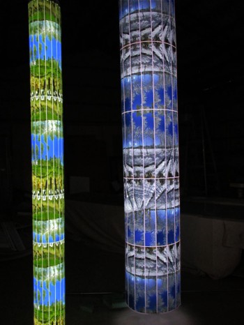 Light Pillars by Karen Giusti