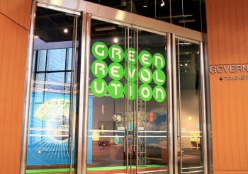Green Revolution exhibit at the North Dakota Heritage Center