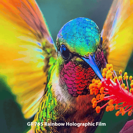 GF 765 Rainbow Holographic Film