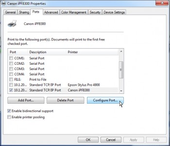 Figure 5 Configure Port