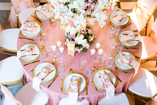 Table Setting with Printed Decor