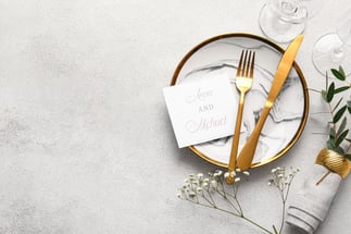 Printed Wedding Event Card