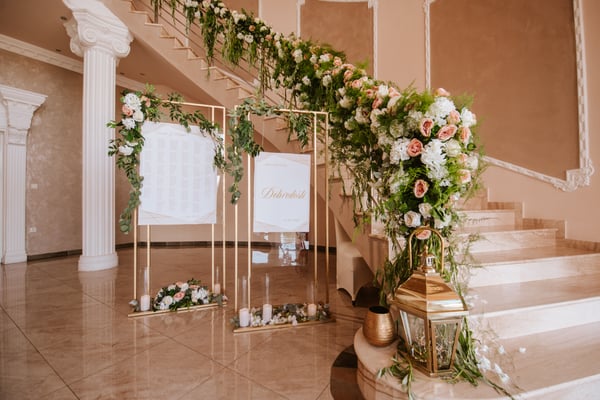 Wedding Guest List Display