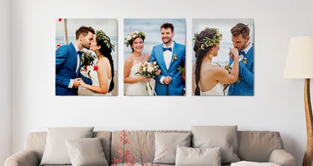 Wedding Portraits on Canvas