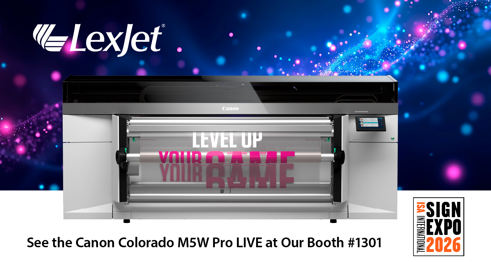 Canon Colorado M5W Pro: High-Speed UVgel Production with White Ink