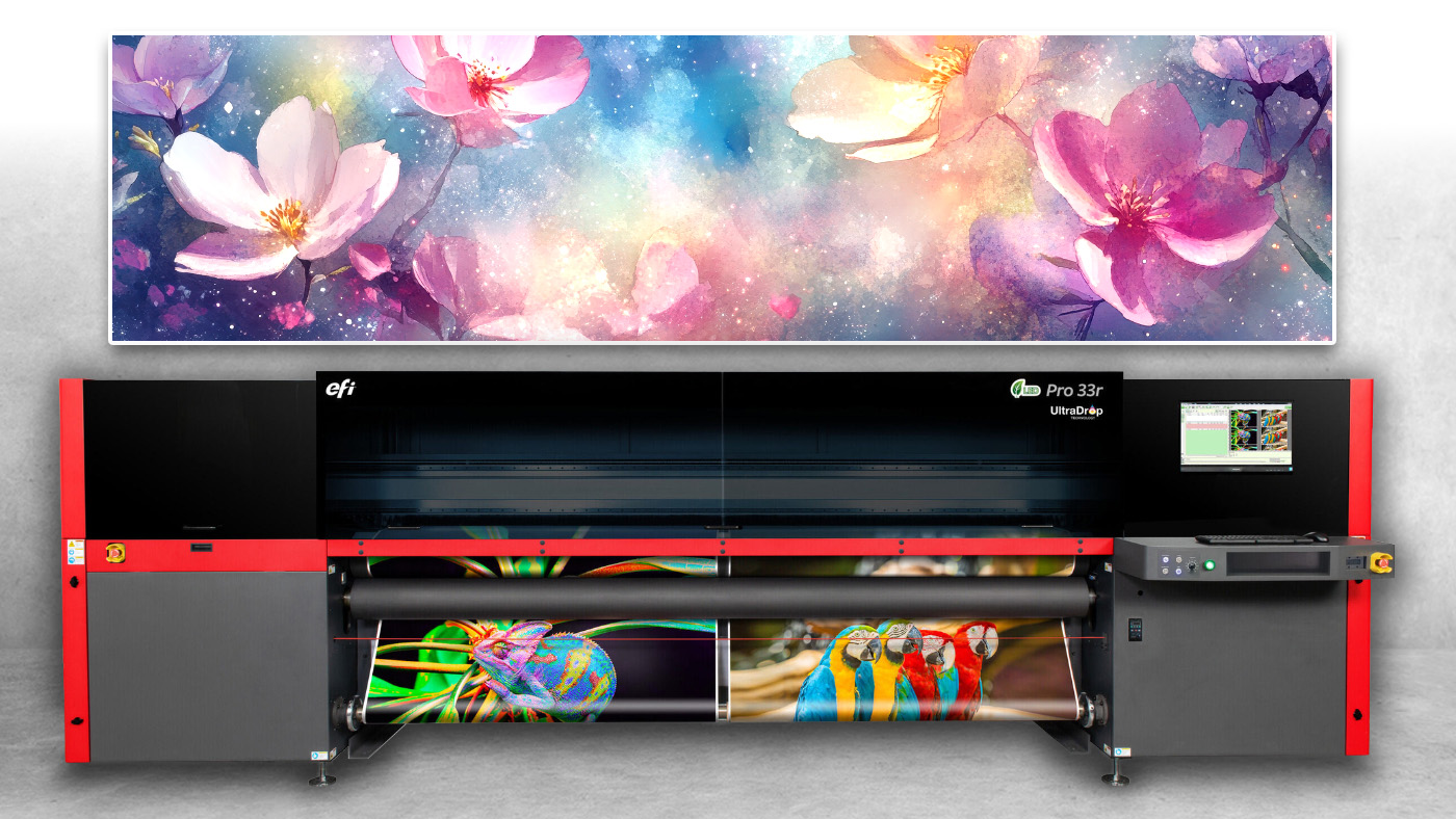 What Makes the EFI™ Pro 33r a True Production Printer