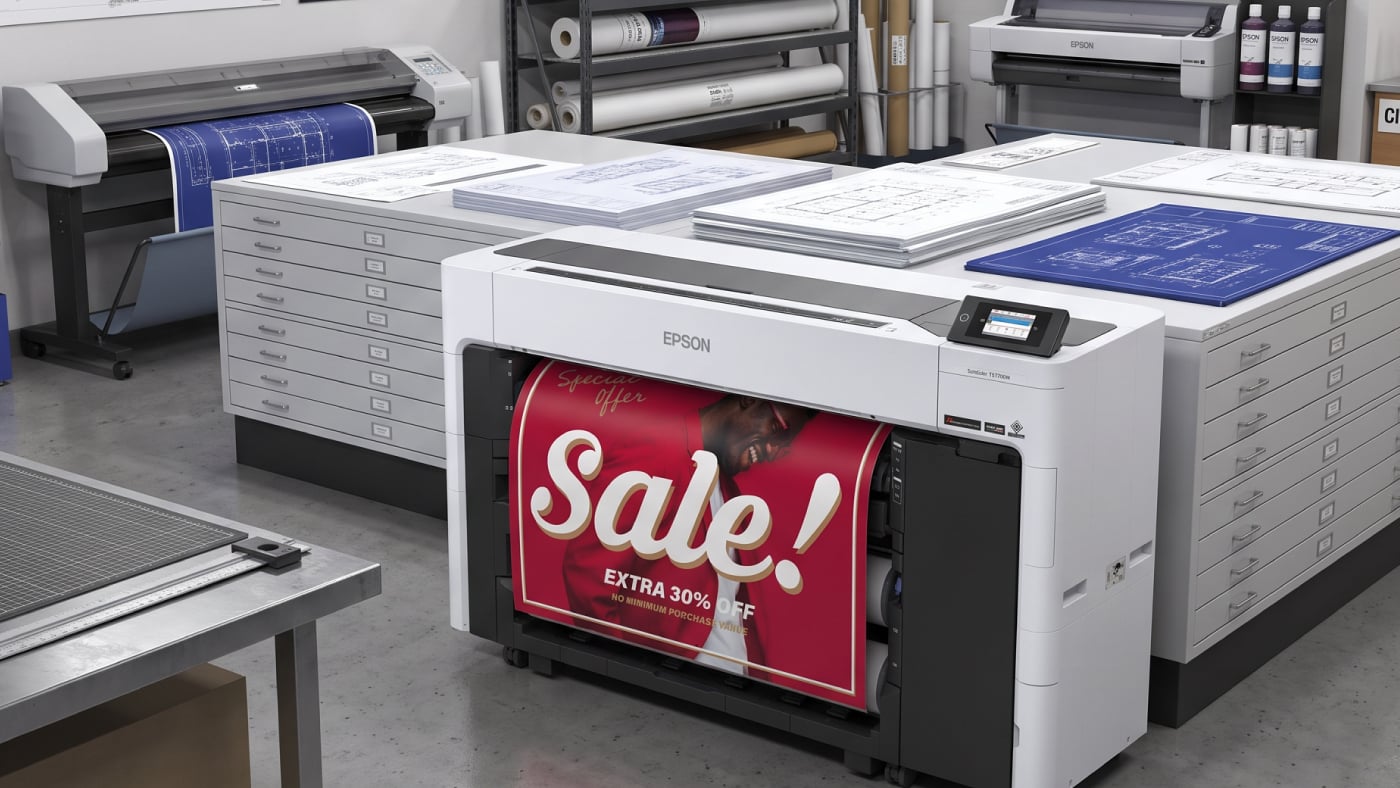 Epson® SureColor® T5770DM: Built for Precision, Ready for More