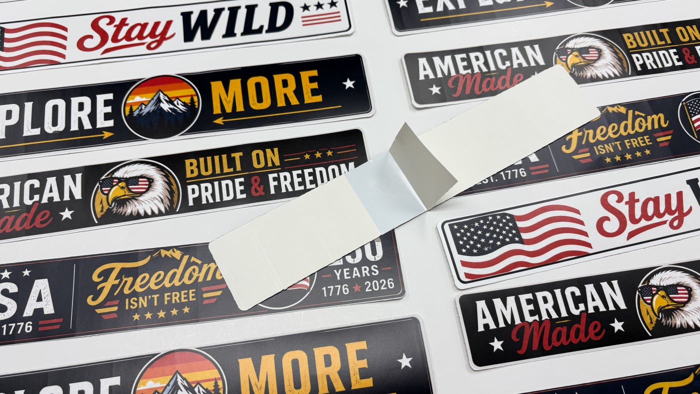 New GF Quick-Split™ Scored Liner Makes Graphic Installation Easier