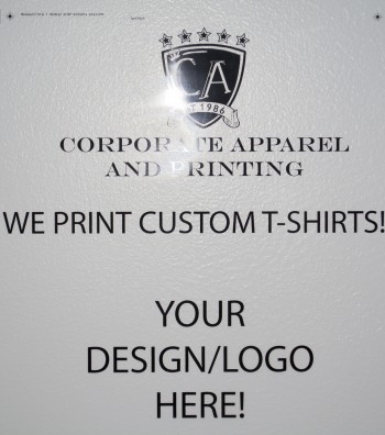 How Corporate Apparel and Printing Streamlined Screen Printing with Inkjet