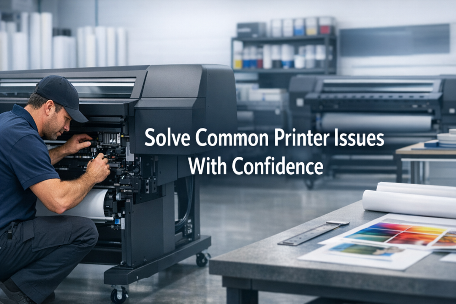Wide-Format Printer Repair Guide: Common Problems and Expert Fixes