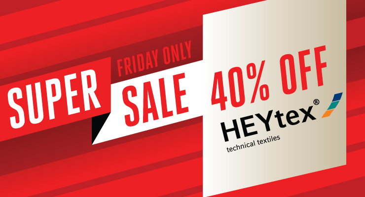 Friday Only: Save 40% Off Any HEYtex Product