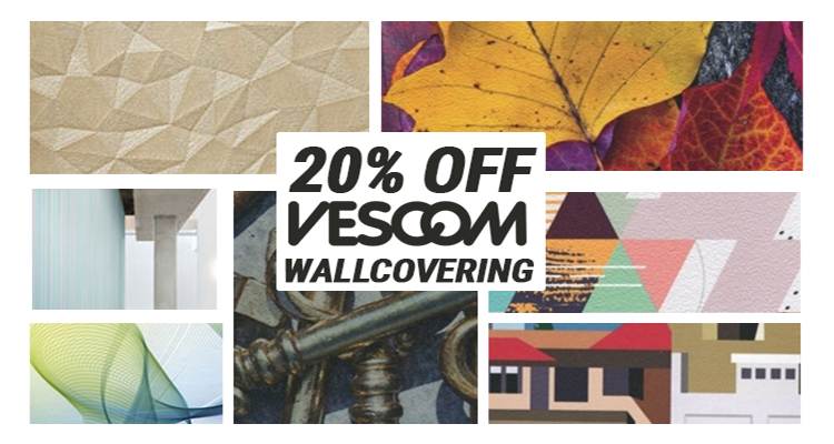 Dec. 1-31: Save 20% on Your First Vescom Wallcovering Order
