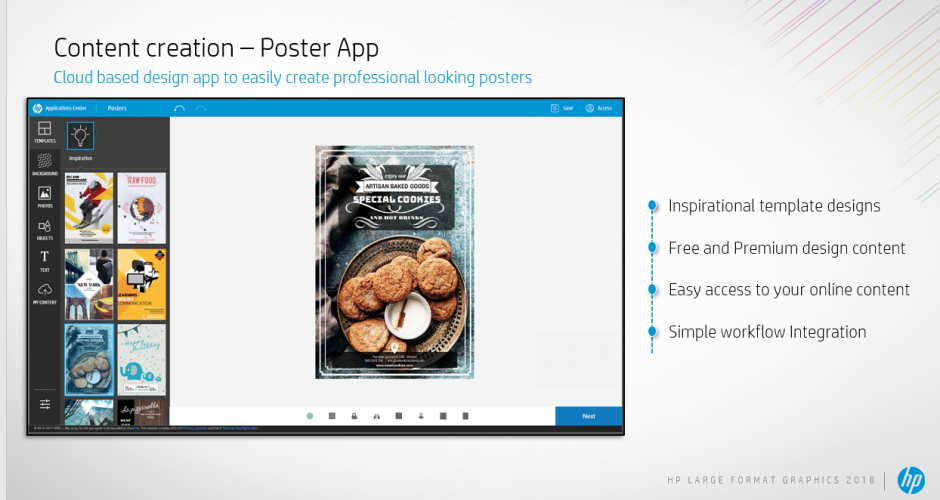Print More Polished Posters with HP Application Center & Paper Options