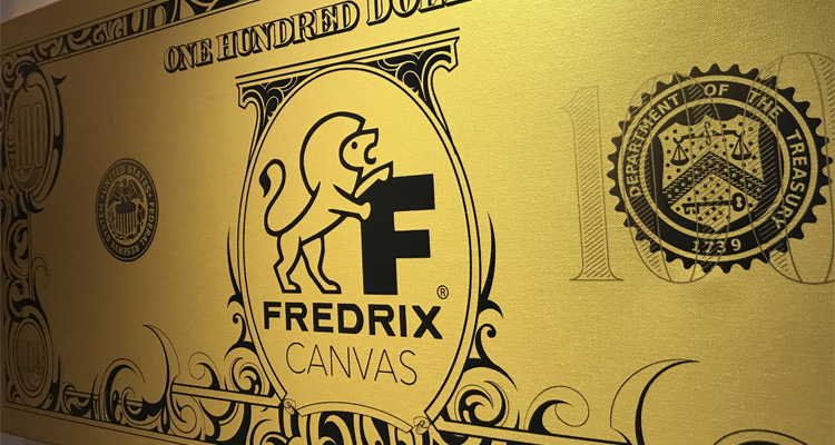 Fredrix Metallic Gold Receives SGIA Product of the Year Award!