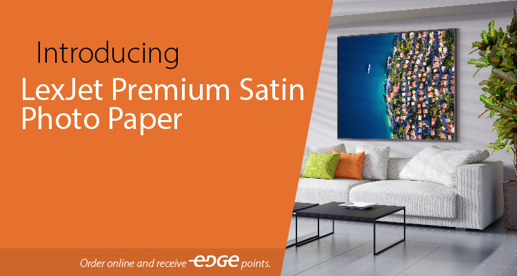 Introducing: New LexJet Premium Satin Photo Paper