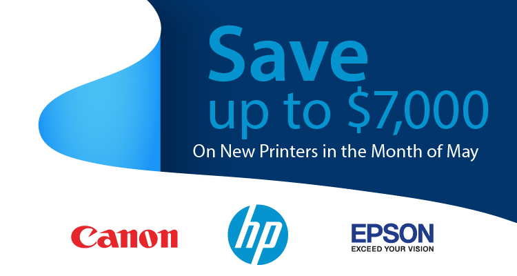 Upgrading a Printer in May? Don’t Miss these Savings