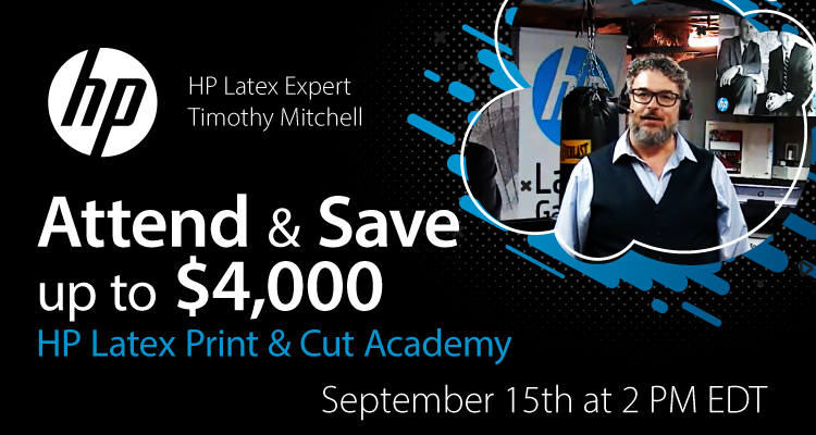 Learn Why Print Shop Providers Love HP Latex Print & Cut