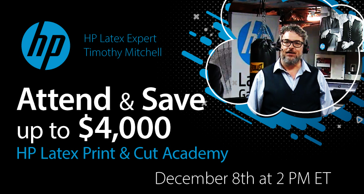 HP Latex Print & Cut Tips with Timothy Mitchell