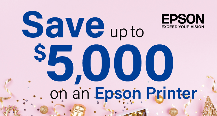 Epson Rings in the New Year with these Instant Savings