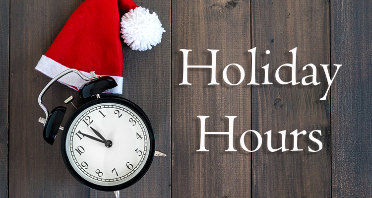 LexJet Holiday Hours