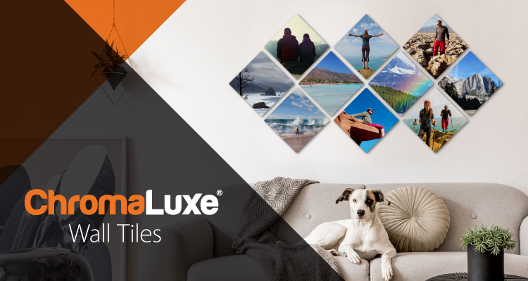 Elevate Any Space, Any Time, With Removable ChromaLuxe Wall Tiles